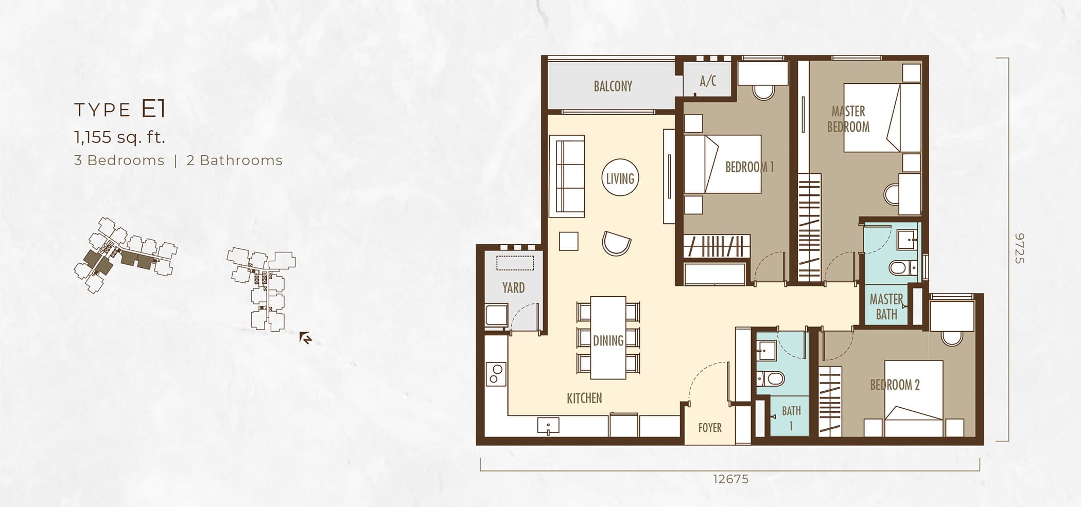 Ayanna Resort Residences Layout Plan